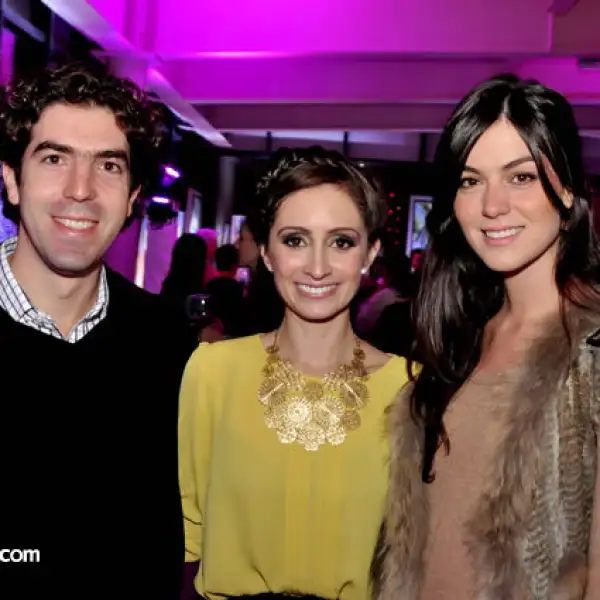 Luis Felipe Salas, Sonia Gómez de Toussaint y Patricia Azcúnaga