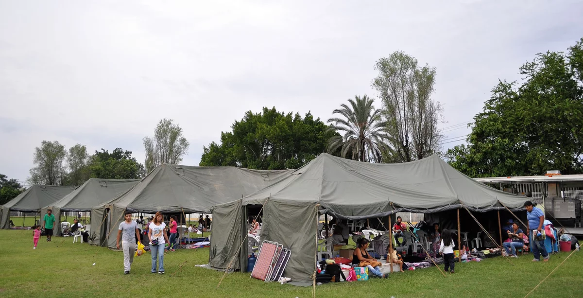 Albergues y centros de acopio