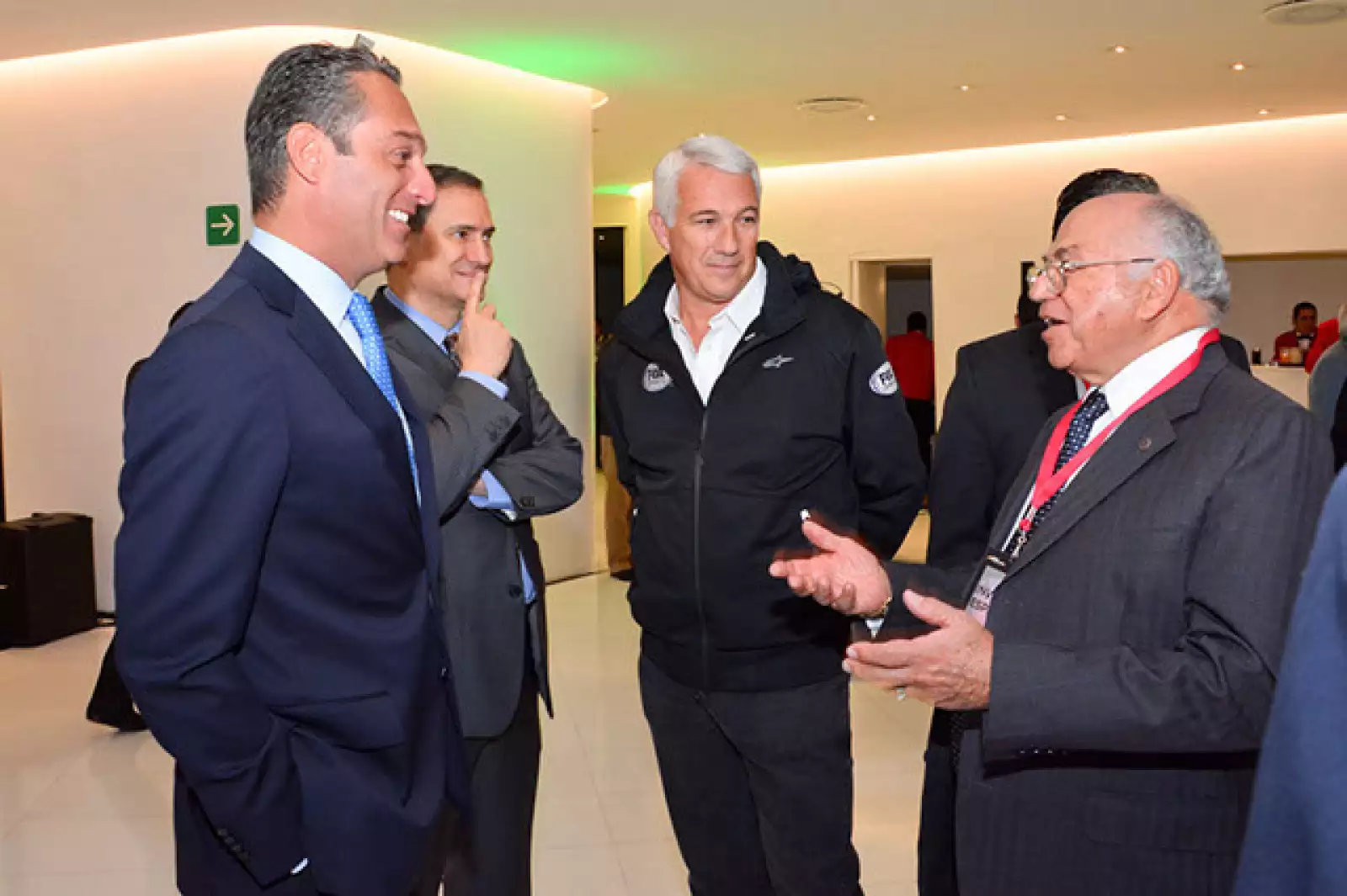 Carlos Slim Domit y Julián Abed