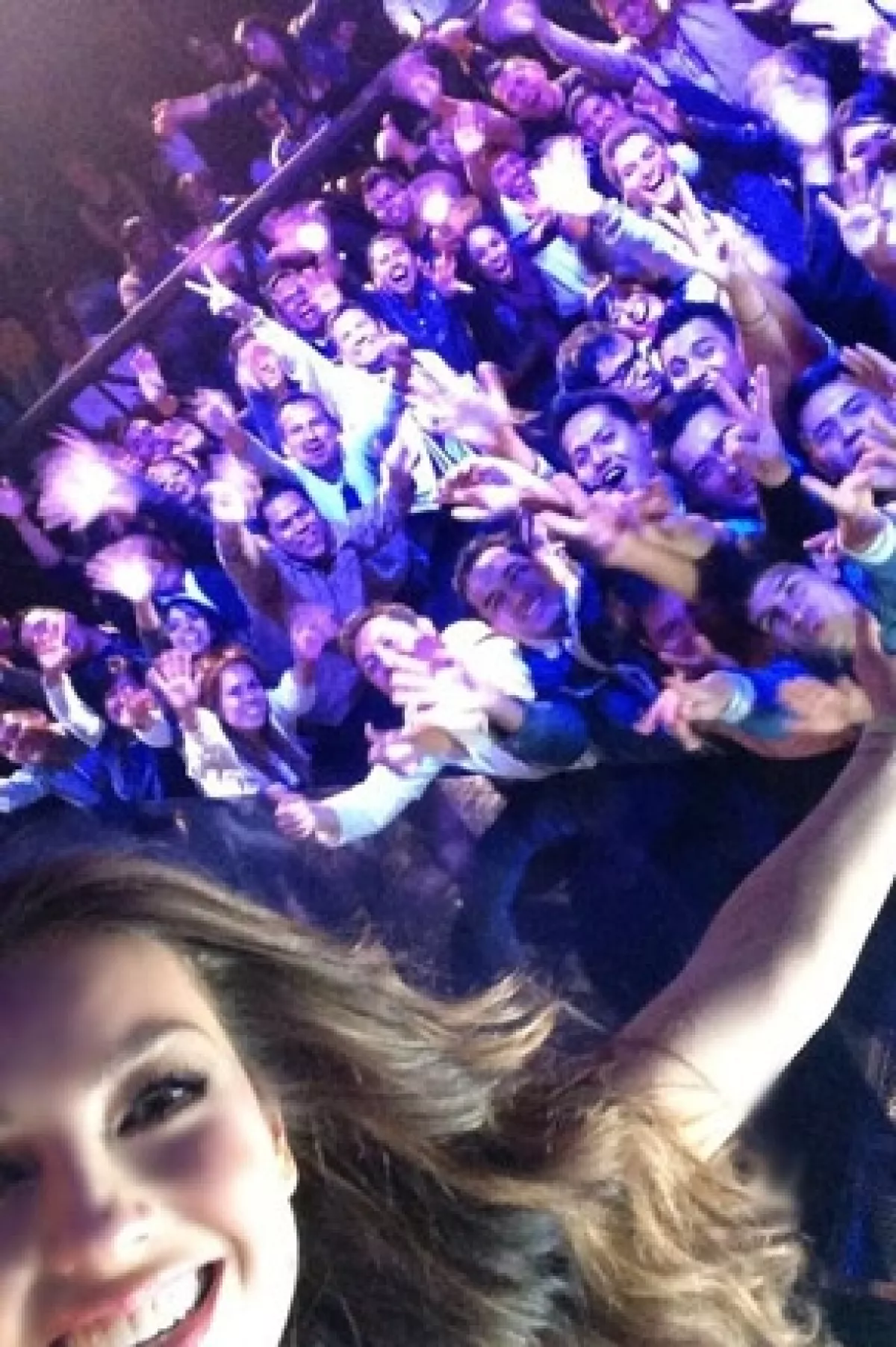 En el escenario de La Voz... México.