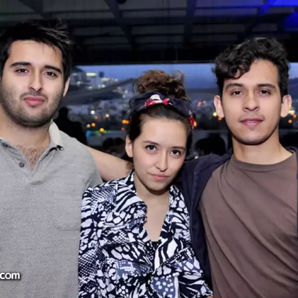 Guillermo de la Fuente, Claudia Melgoza y Ernesto Martínez