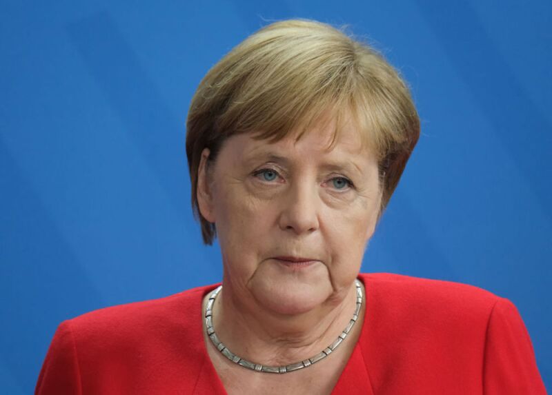 Moldovan Prime Minister Sandu Meets With Angela Merkel
