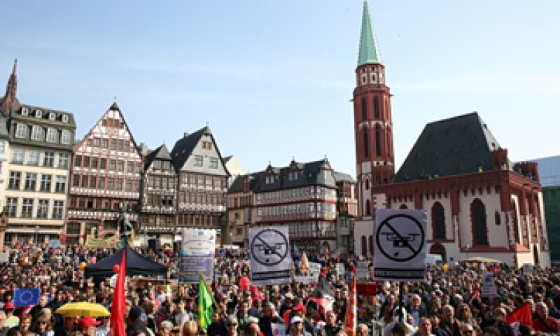 Los organizadores esperaban convocar a 10,000 personas a la protesta. (Foto: Getty Images)