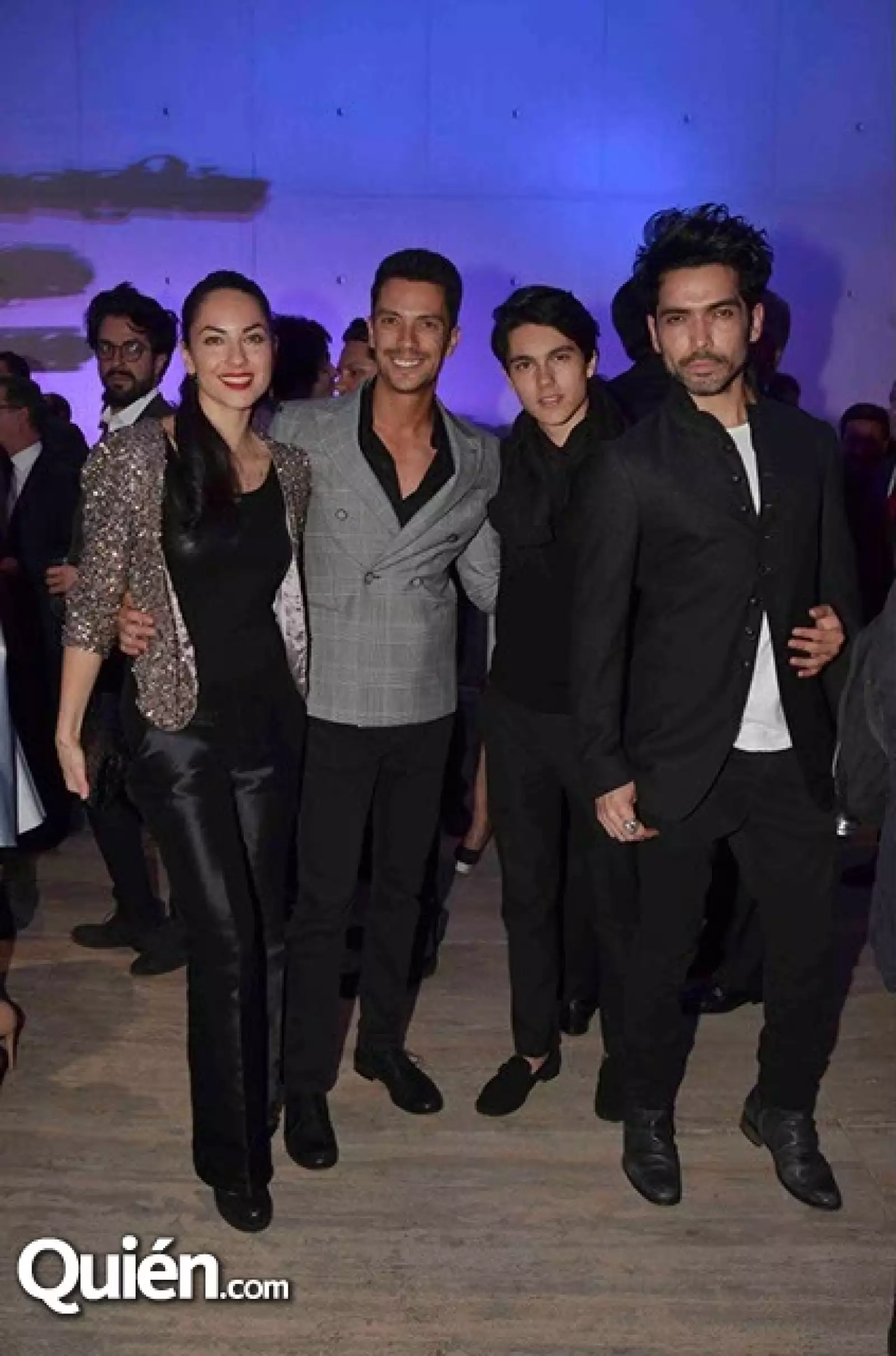 Bárbara Mori,Aldo Gallardo,Sergio Mayer y Uriel Santana.