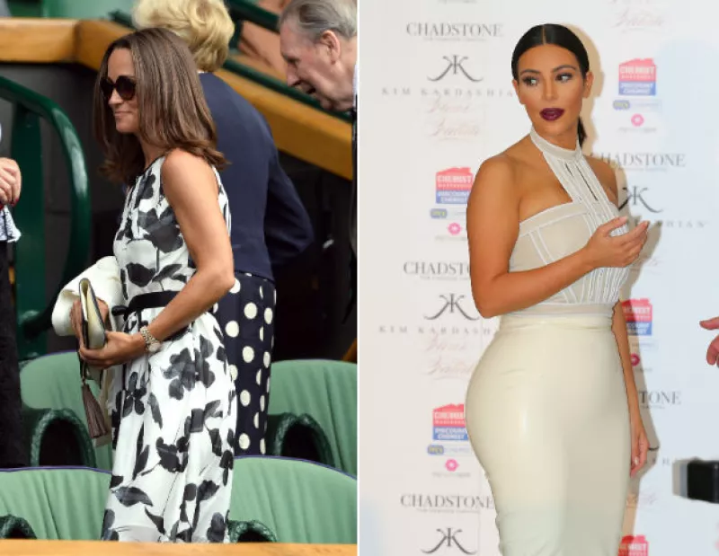 En una reciente entrevista, la hermana de la duquesa de Cambridge admitió que, aunque ella tiene un buen atributo físico, Kim la supera, pero cuestionó si su "estrategia" publicitaria fue la mejor.