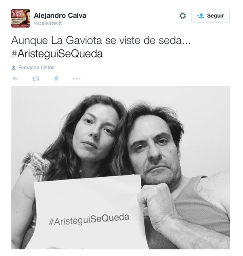 Alejandro Calva, actor.
