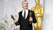 El director mexicano dijo, tras recibir el Oscar, que agradecía el festejo en su país, pero que esperaba más apoyo al cine con temas locales.