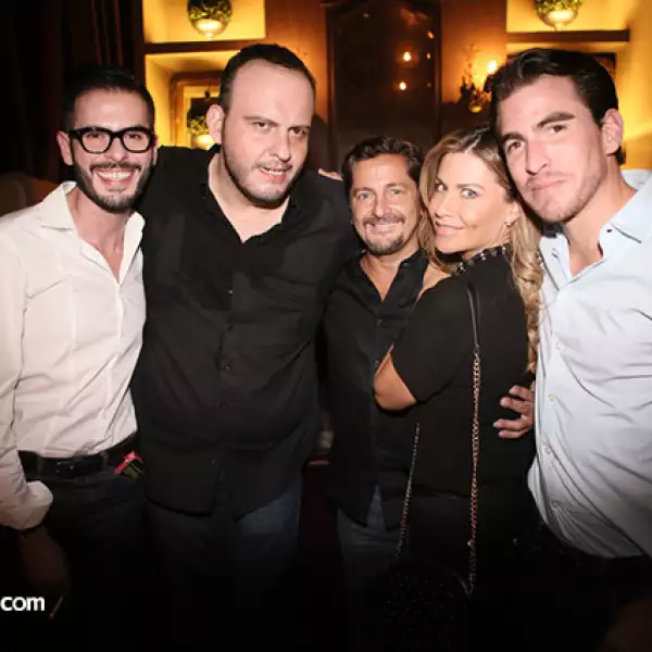 Pedro Maccise, Julio Abed, Alex Basteri, Carol Robedo y Julio Azcárraga