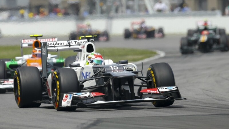 Sergio Pérez Sauber