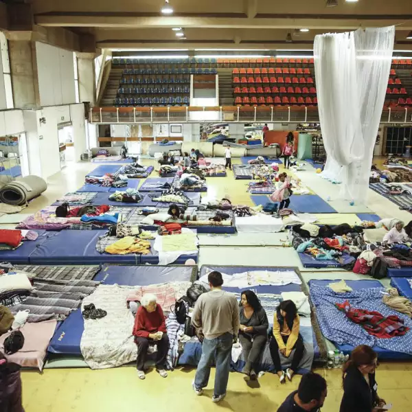 Albergue del Deportivo Benito Juárez