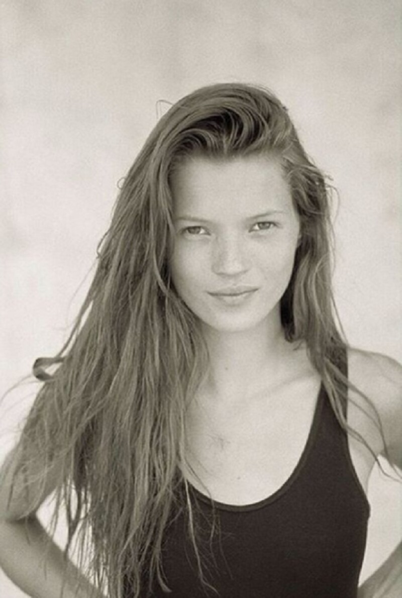 Años más tarde después de este shooting, Kate se convirtió en una famosa modelo.