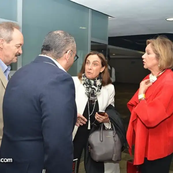 Enrique Goldbard,Daniel Espinosa,Diana Bracho y Guadalupe Loaeza.