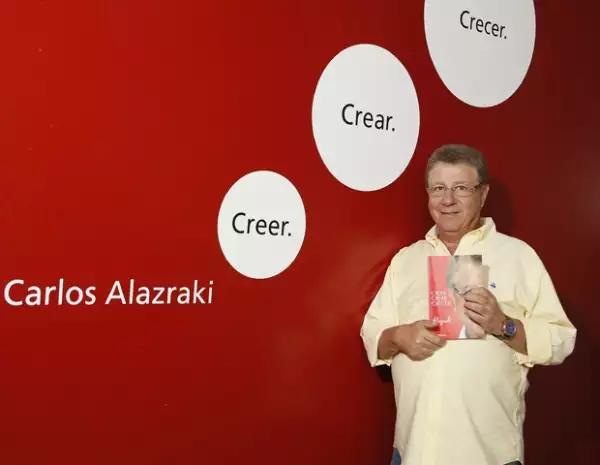 Carlos Alazraki y su autobiografía `Creer, crear, crecer´.