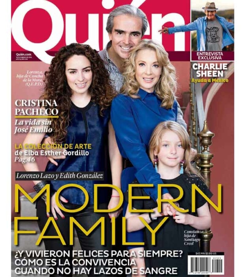 Edith, Lorenzo, Constanza y Lorenza en exclusiva para Quién.