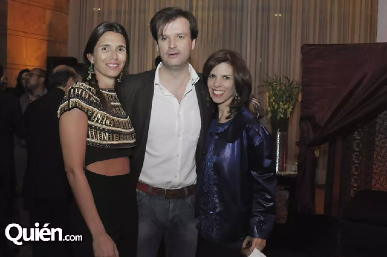 Angela Vilches, Ramón Fernández y Contanza McCluskey