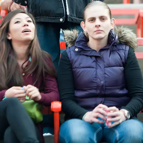 Suemi de Miguel y Alexandra Mendoza