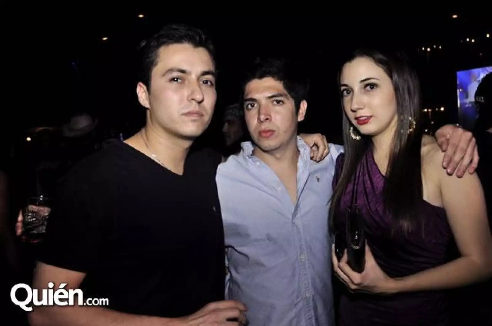 Daniel Urdina,Javier Saenz y María Laura Ramírez