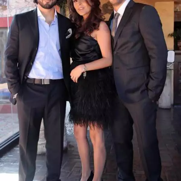 Poncho Herrera, Grettel Valdéz y Sebastián Zurita.