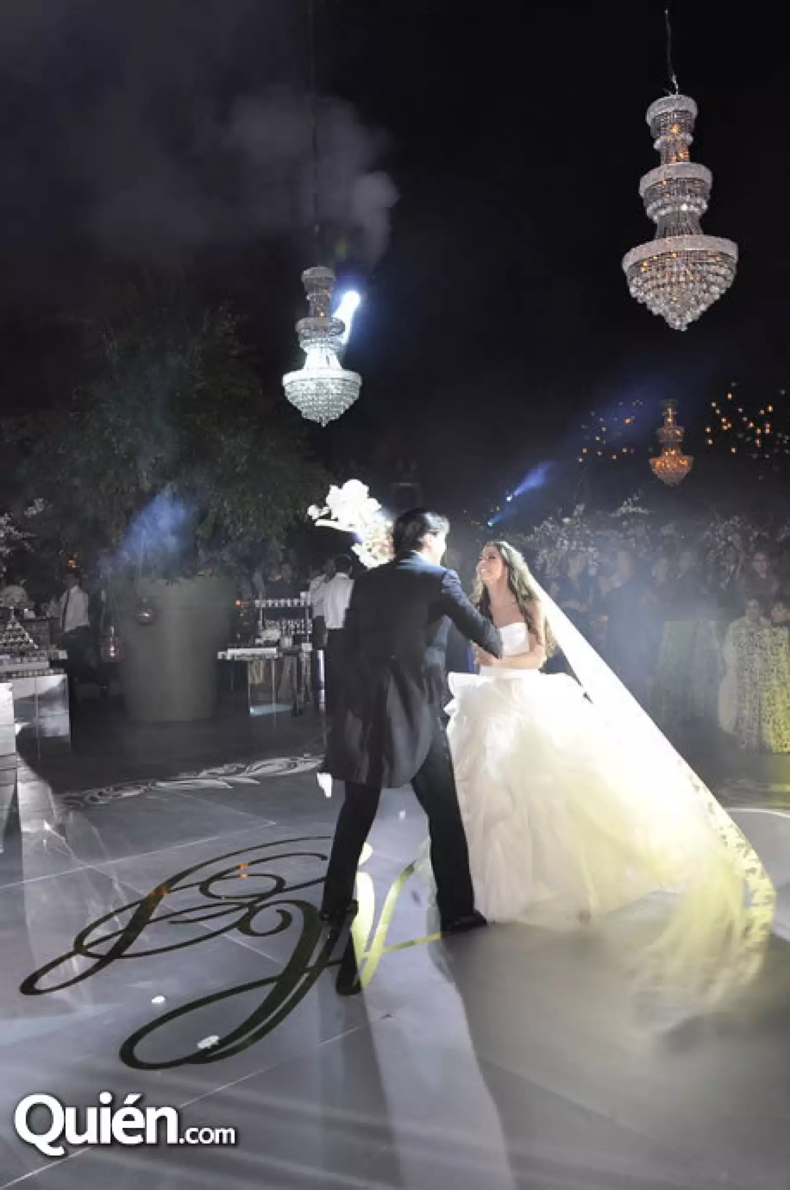 Los novios María Fernanda y Samuel