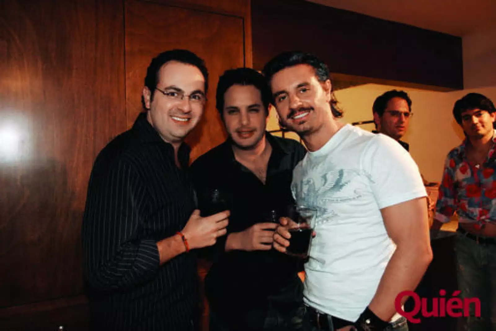 Antonio Abud, Arturo Chávez, Enrico Cusi