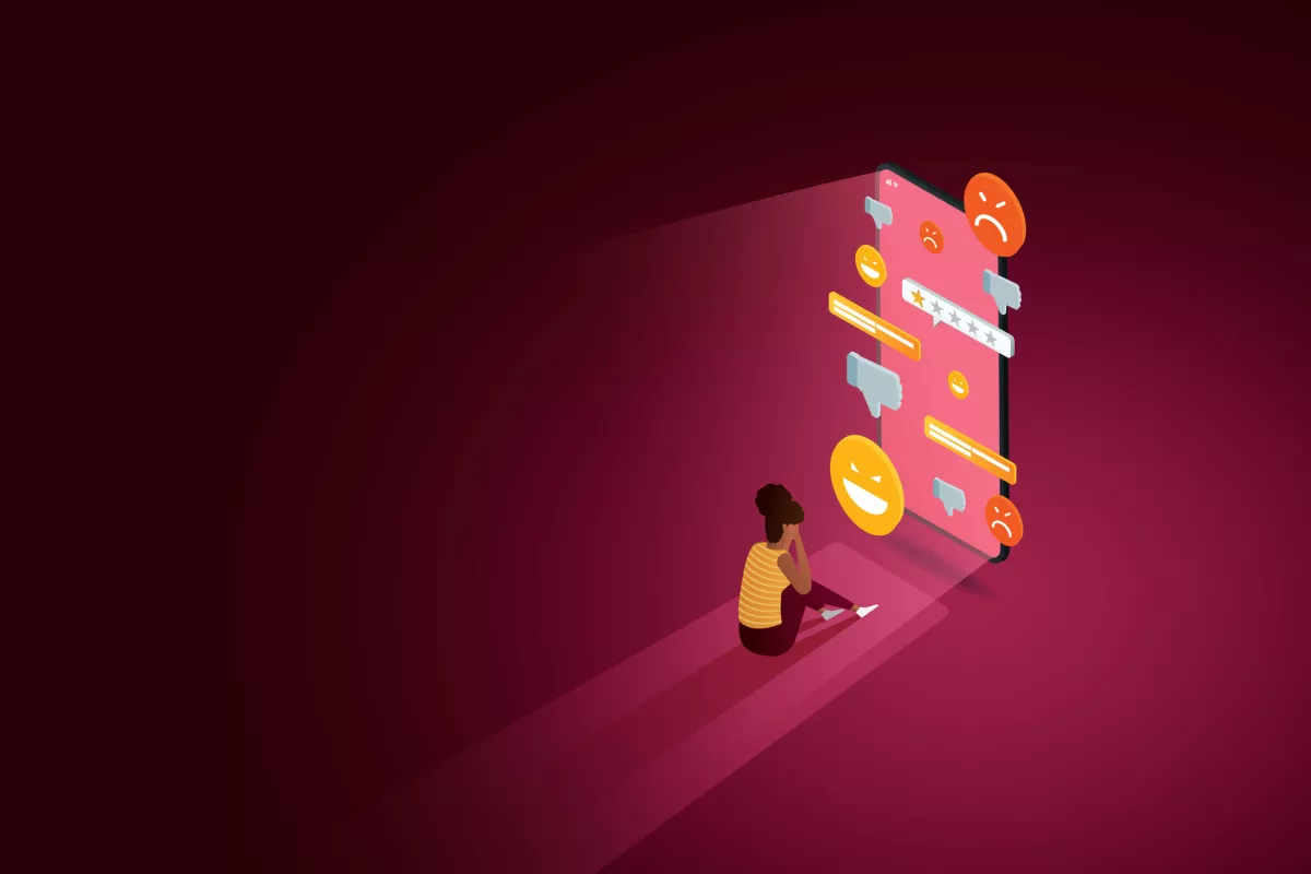 uso redes sociales más infelicidad 