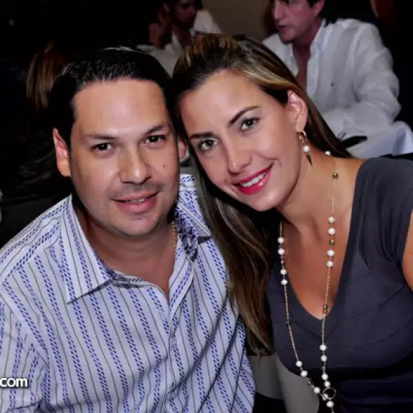 Adrián Villarreal y Gaby Ganem