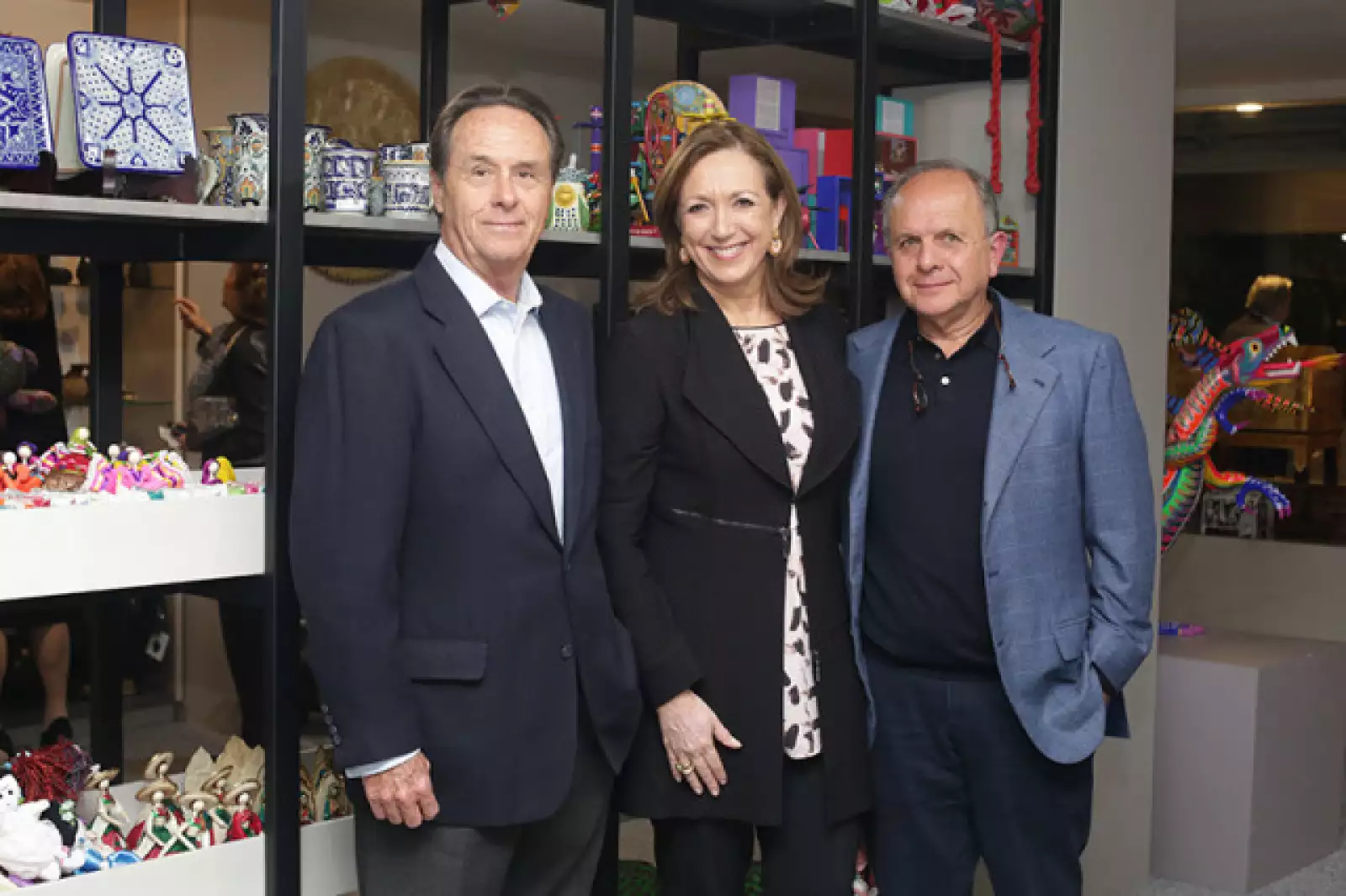 Roberto Palacios,Begoña Suárez y Tarcisio Sañudo