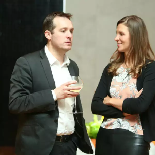 Pierre Casenave y Adriana Angulo