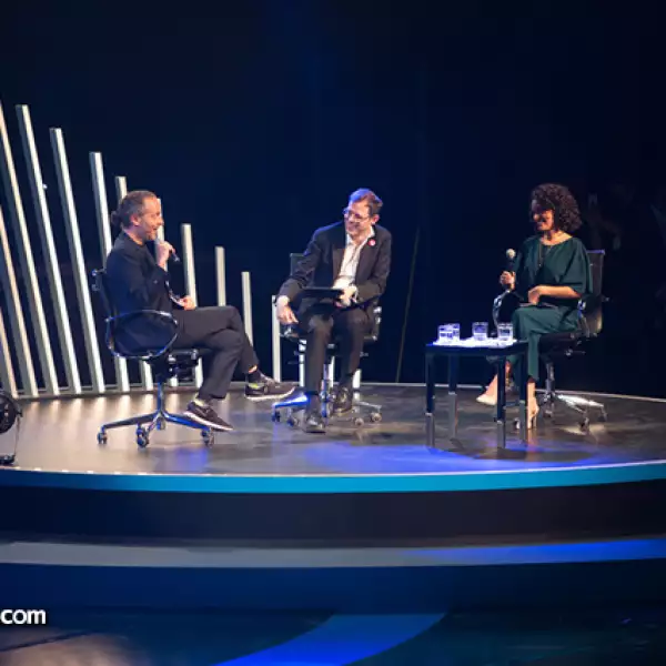 Emmanuel Lubezki, Alfonso Miranda y Natalia Rincón