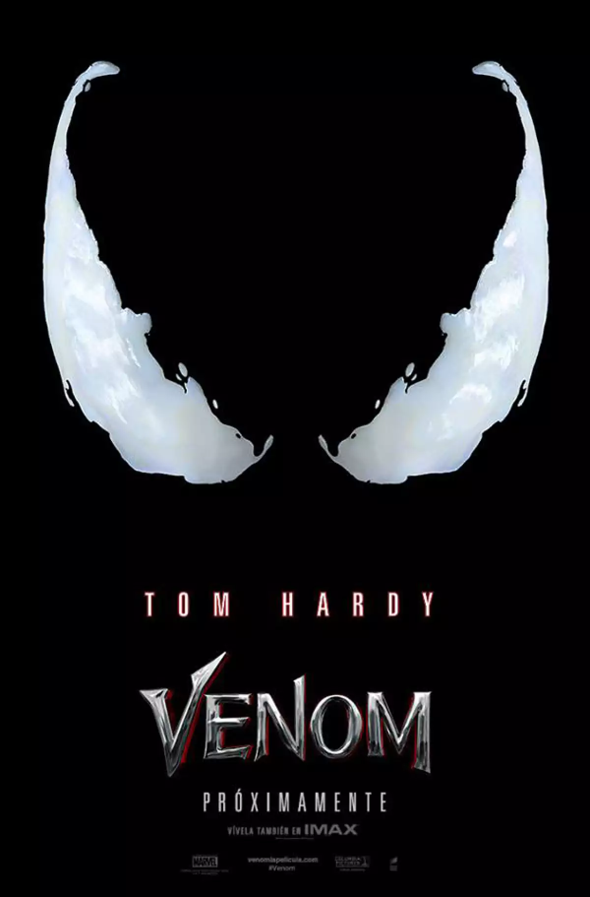 Primer poster de 'Venom' con Tom Hardy