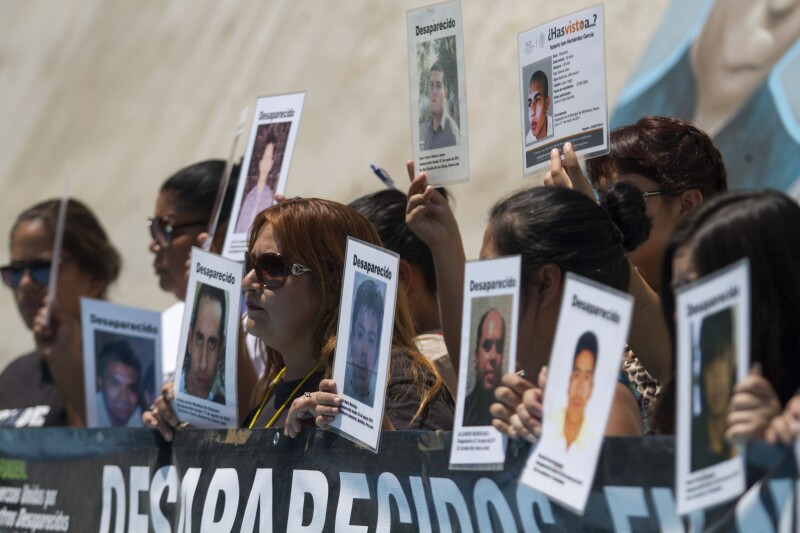 El rostro de los desaparecidos