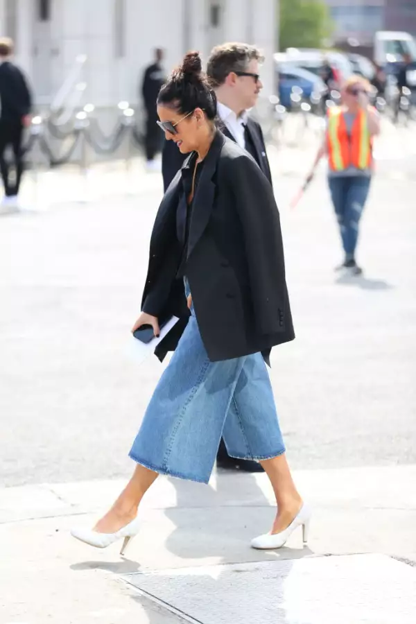 Street Style - New York Fashion Week September 2019 - Day 7