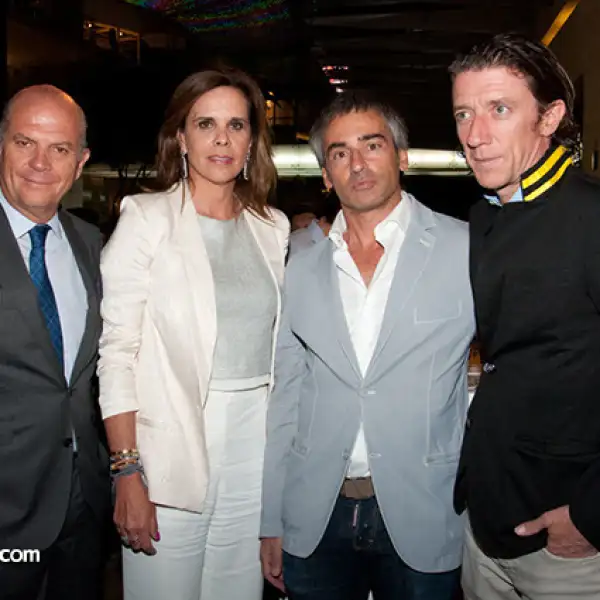 Javier Sordo, Ana Paula de Haro, Raúl Pérez y Nicolás Vallejo-Nágera