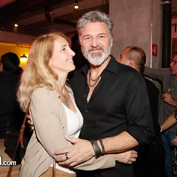 Patricia Schneider y Alex Medina