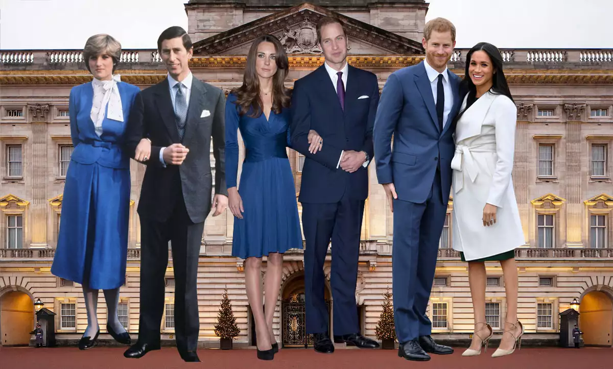 3 príncipes, 3 compromisos y 3 formas diferentes de anunciarlo. 