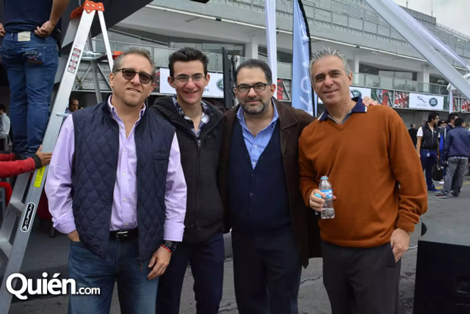 Benjamín,Gabriel y Andrés Burak,Jacobo Rosental