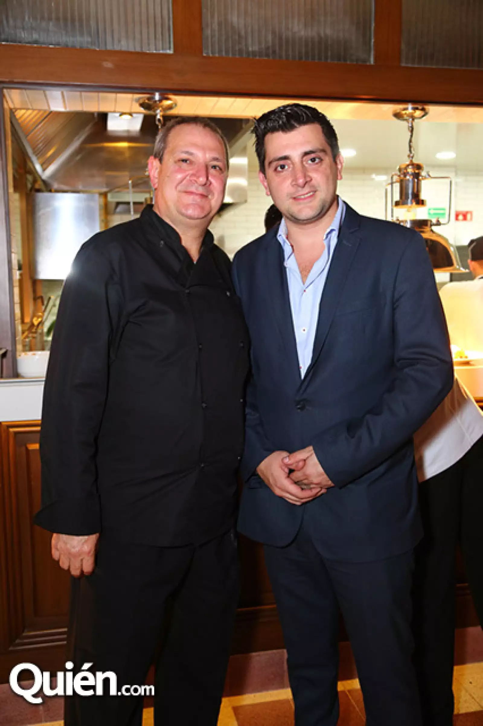 Chef Giuseppe de Nino y Giuseppe Jr.