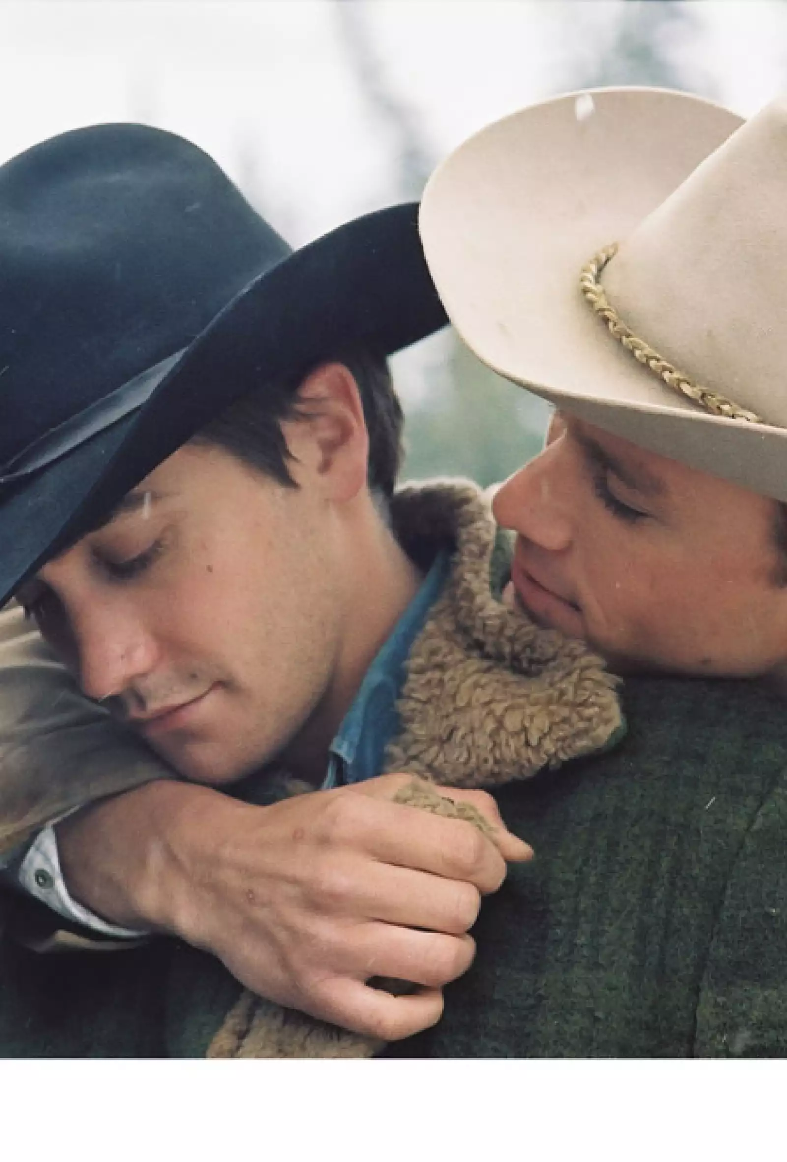 Heath Ledger y Jack Gyllenhaal en Brookback Mountain