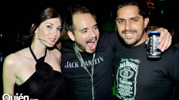 Estefanía Petterson, Daniel Osuna y Gerardo Lascurain