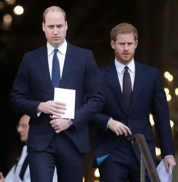 El príncipe William y el príncipe Harry