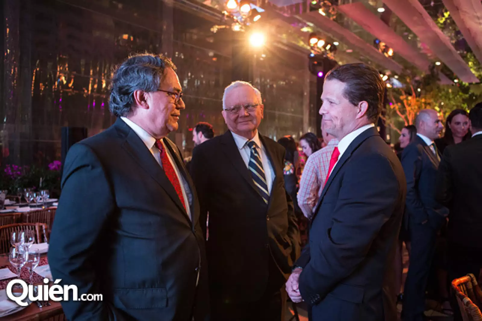 Nelson Jiménez, Christopher Smith y Federico Velez