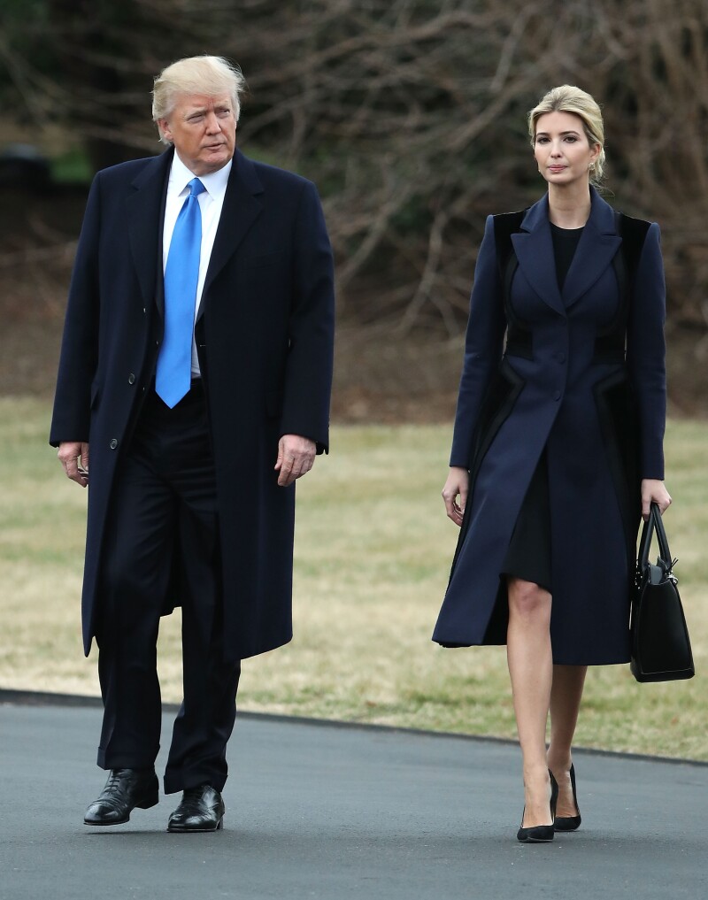 Donald e Ivanka Trump