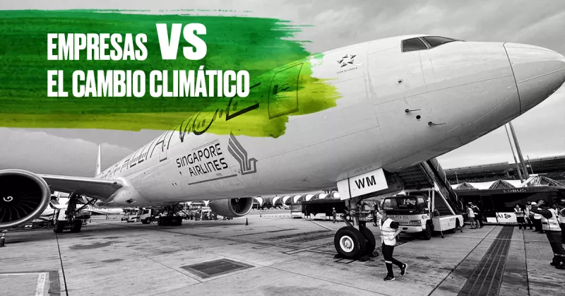 Empresas contra el cambio climático: aerolíneas enfrentan turbulencias, huracanes y calor extremo