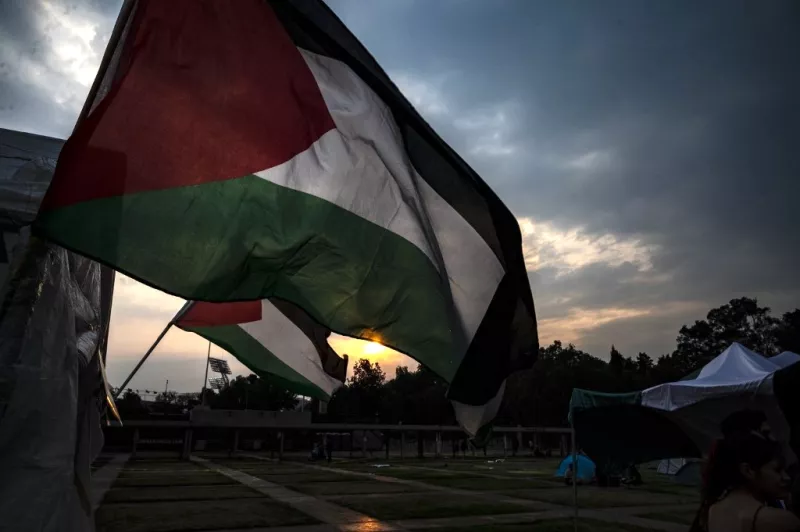 MEXICO-ISRAEL-PALESTINIANS-CONFLICT-EDUCATION-DEMO