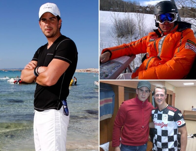 Alejandro Valladares practica los deportes extremos acuáticos.