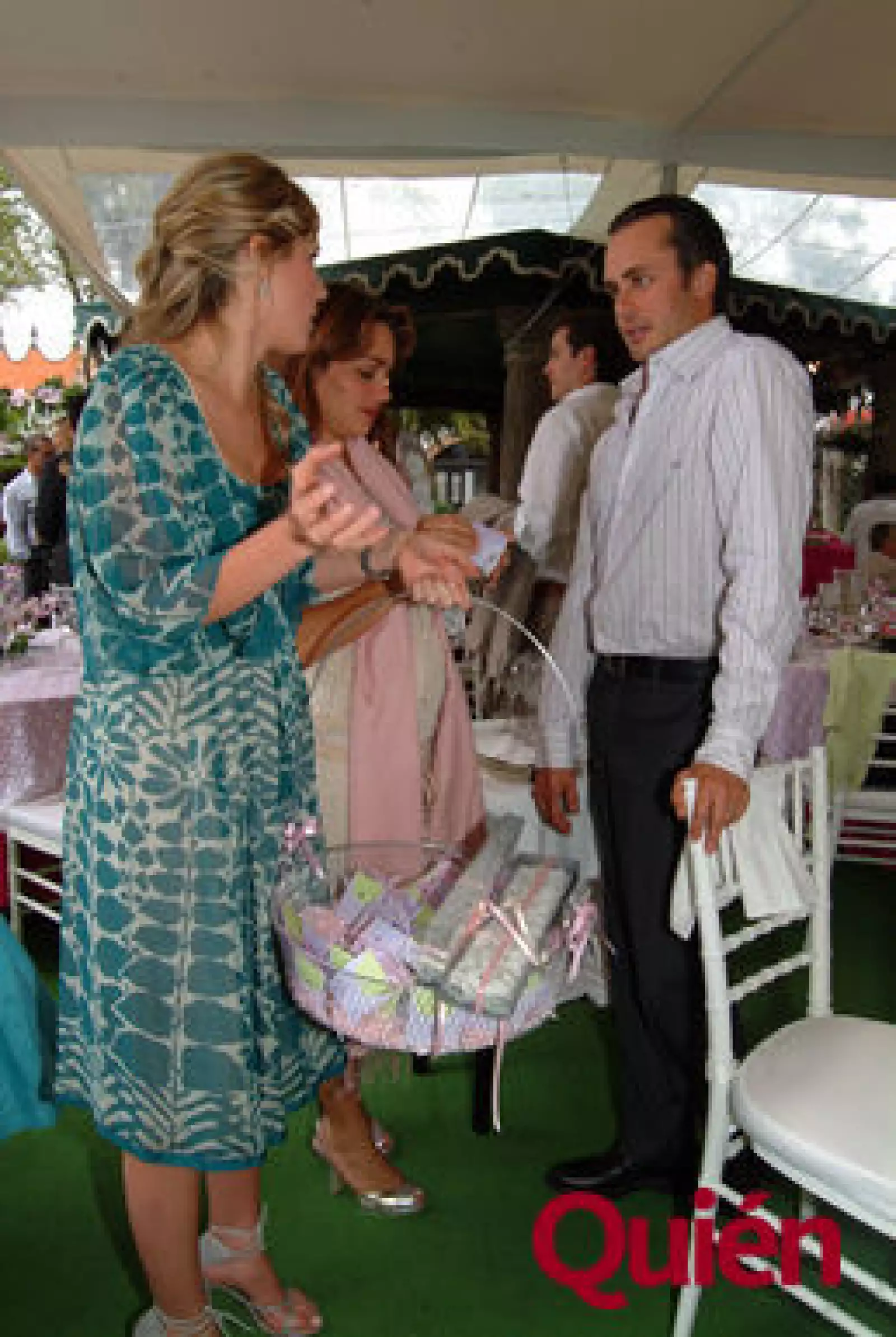 Fernanda Tamayo, Nora Chedraui, Michel Jourdain