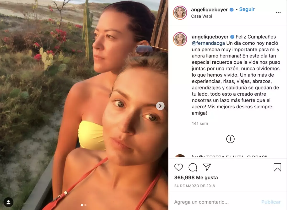 Fernanda Castillo y Angelique Boyer