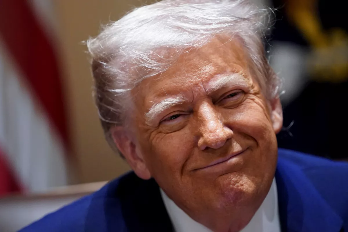 U.S. President Trump holds a cabinet meeting at the White House