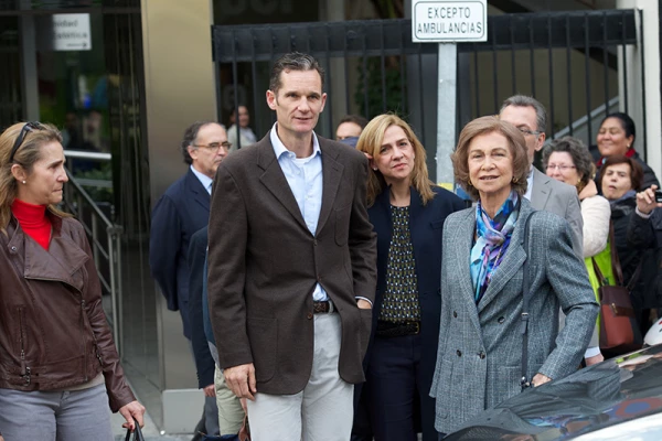 Juan Carlos of Spain Receives Visits at Hospital