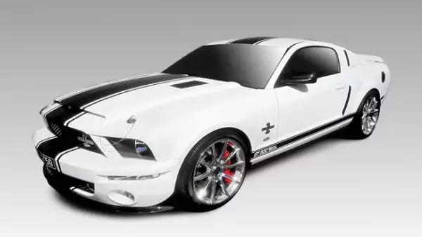 Modelo  2013 GT500 Mustang Super Snake. Es la versi�n m�s potente y radical de los Shelby